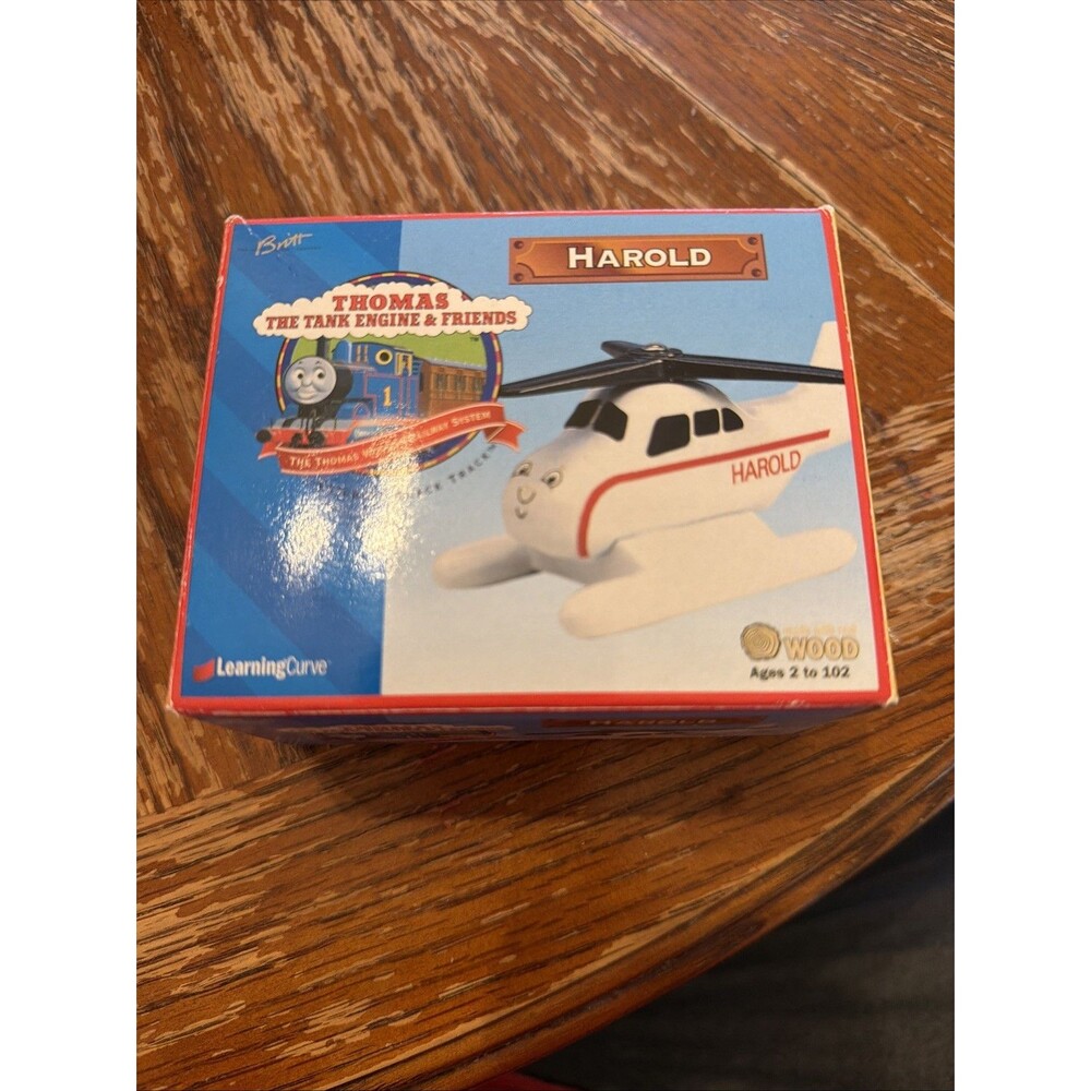 Thomas & Friends Harold the Helicopter the Tank Engine Wooden Railway Train Toy